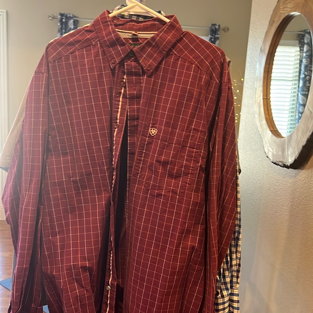 Men’s Ariat Pro long sleeve button down